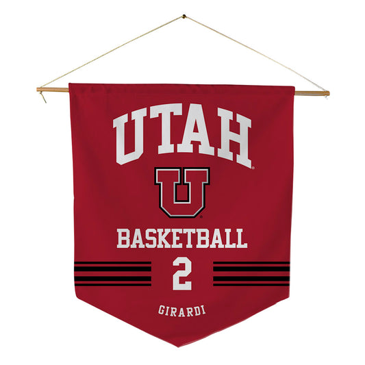 Utah - NCAA Women's Basketball : Lena Girardi - Pennant - 18" x 21"-0