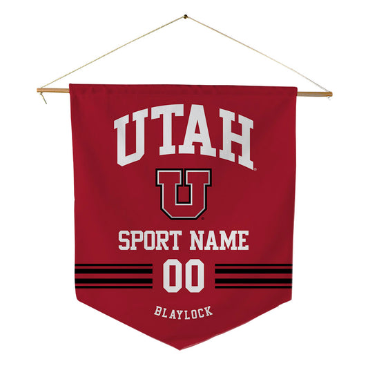 Utah - NCAA Women's Soccer : Callie Blaylock - Pennant - 18" x 21"-0