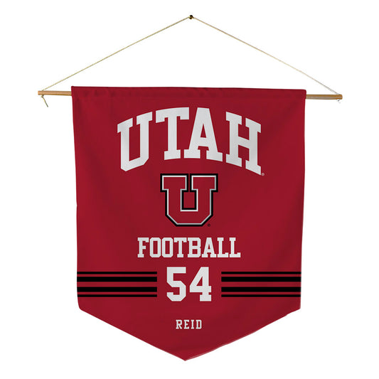 Utah - NCAA Football : Tayson Reid - Pennant - 18" x 21"-0