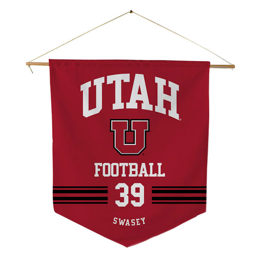 Utah - NCAA Football : Cooper Swasey - Pennant - 18" x 21"-0