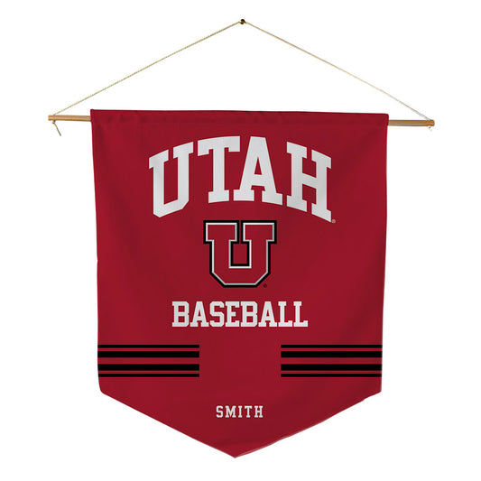 Utah - NCAA Baseball : Hayden Smith - Pennant - 18" x 21"-0