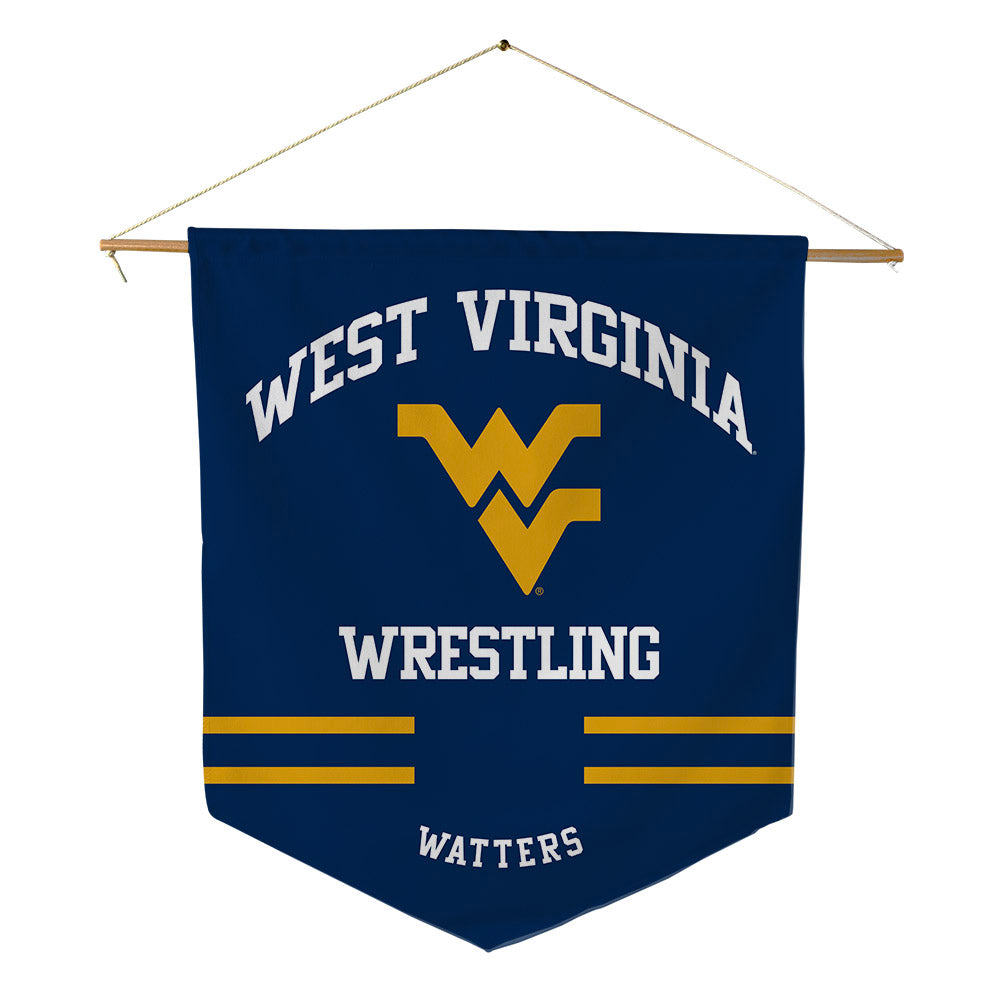 West Virginia - NCAA Wrestling : Ty Watters - Pennant - 18" x 21"-0