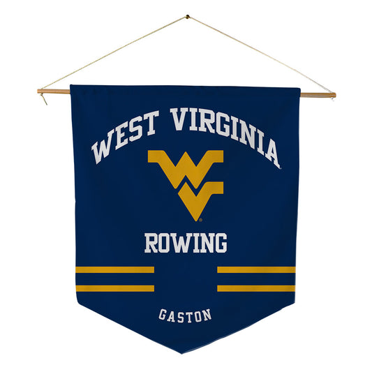 West Virginia - NCAA Women's Rowing : Jessica Gaston - Pennant - 18" x 21"-0