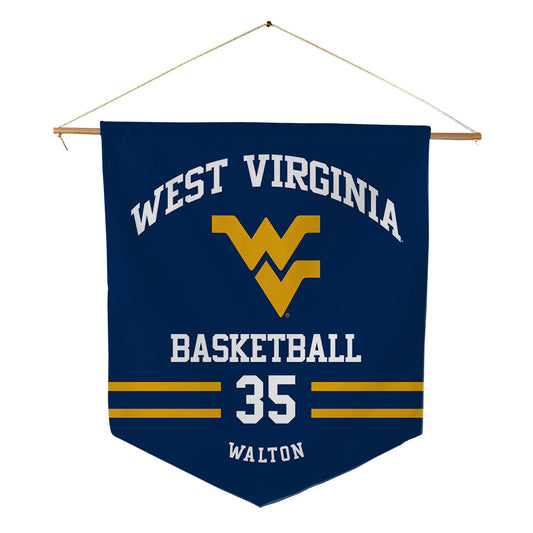 West Virginia - NCAA Women's Basketball : Zahirah Walton - Pennant - 18" x 21"-0