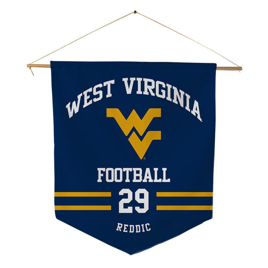 West Virginia - NCAA Football : Kameron Reddic - Pennant - 18" x 21"-0