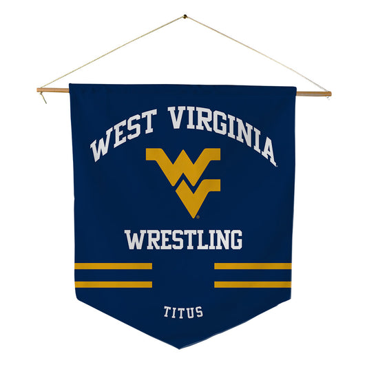 West Virginia - NCAA Wrestling : Jordan Titus - Pennant - 18" x 21"-0
