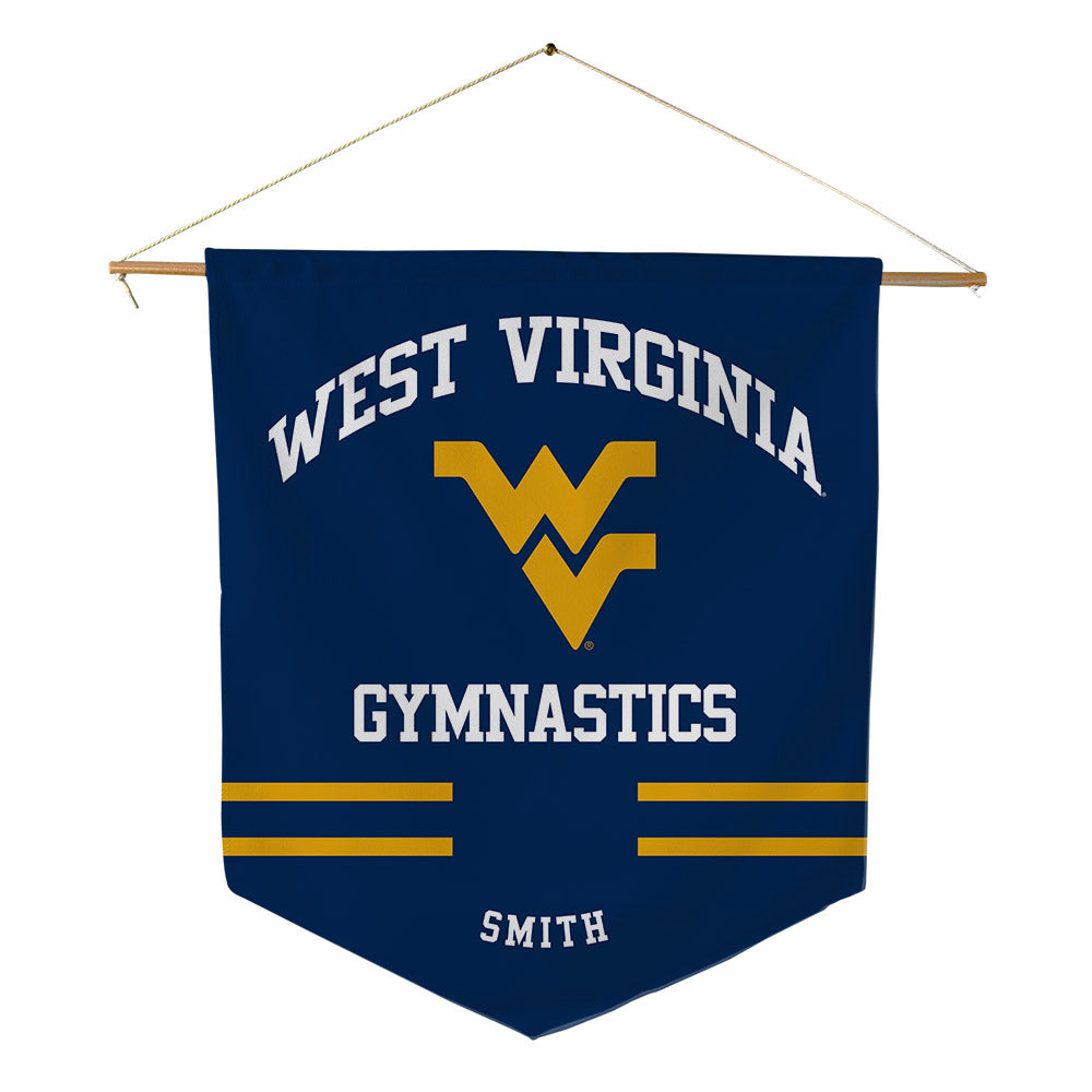 West Virginia - NCAA Women's Gymnastics : Kayla Smith - Pennant - 18" x 21"-0