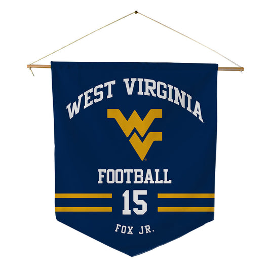 West Virginia - NCAA Football : Scotty Fox Jr. - Pennant - 18" x 21"-0