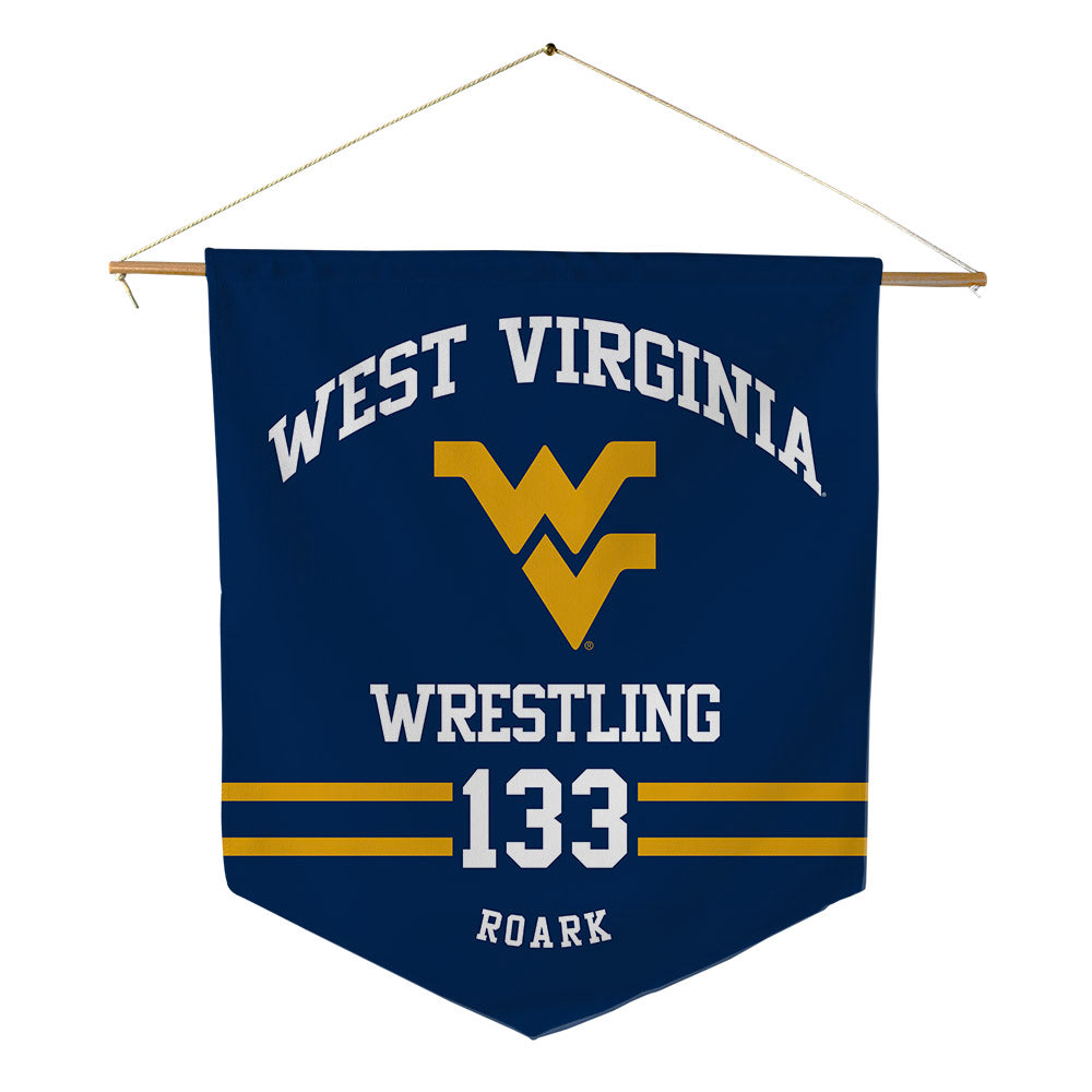 West Virginia - NCAA Wrestling : Casen Roark - Pennant - 18" x 21"-0