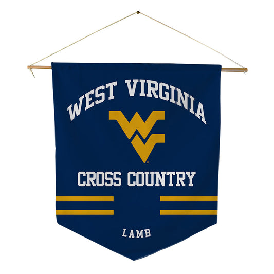 West Virginia - NCAA Women's Cross Country : Lexi Lamb - Pennant - 18" x 21"-0