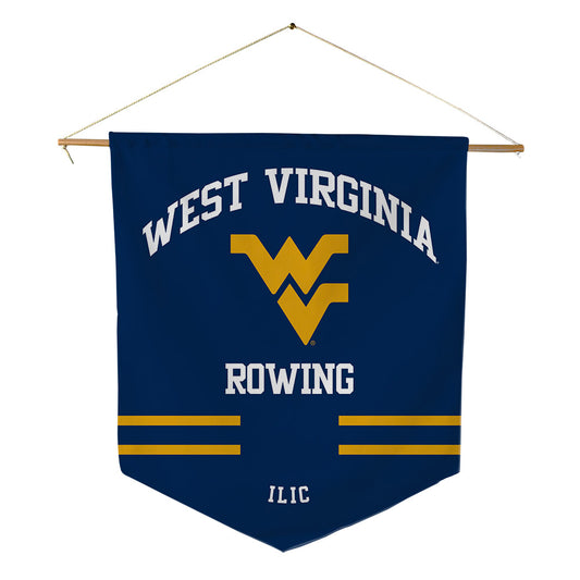 West Virginia - NCAA Women's Rowing : Una Ilic - Pennant - 18" x 21"-0
