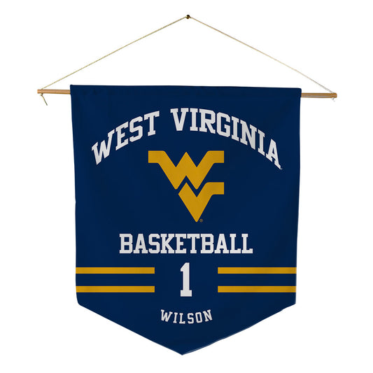 West Virginia - NCAA Women's Basketball : Nylah Wilson - Pennant - 18" x 21"-0