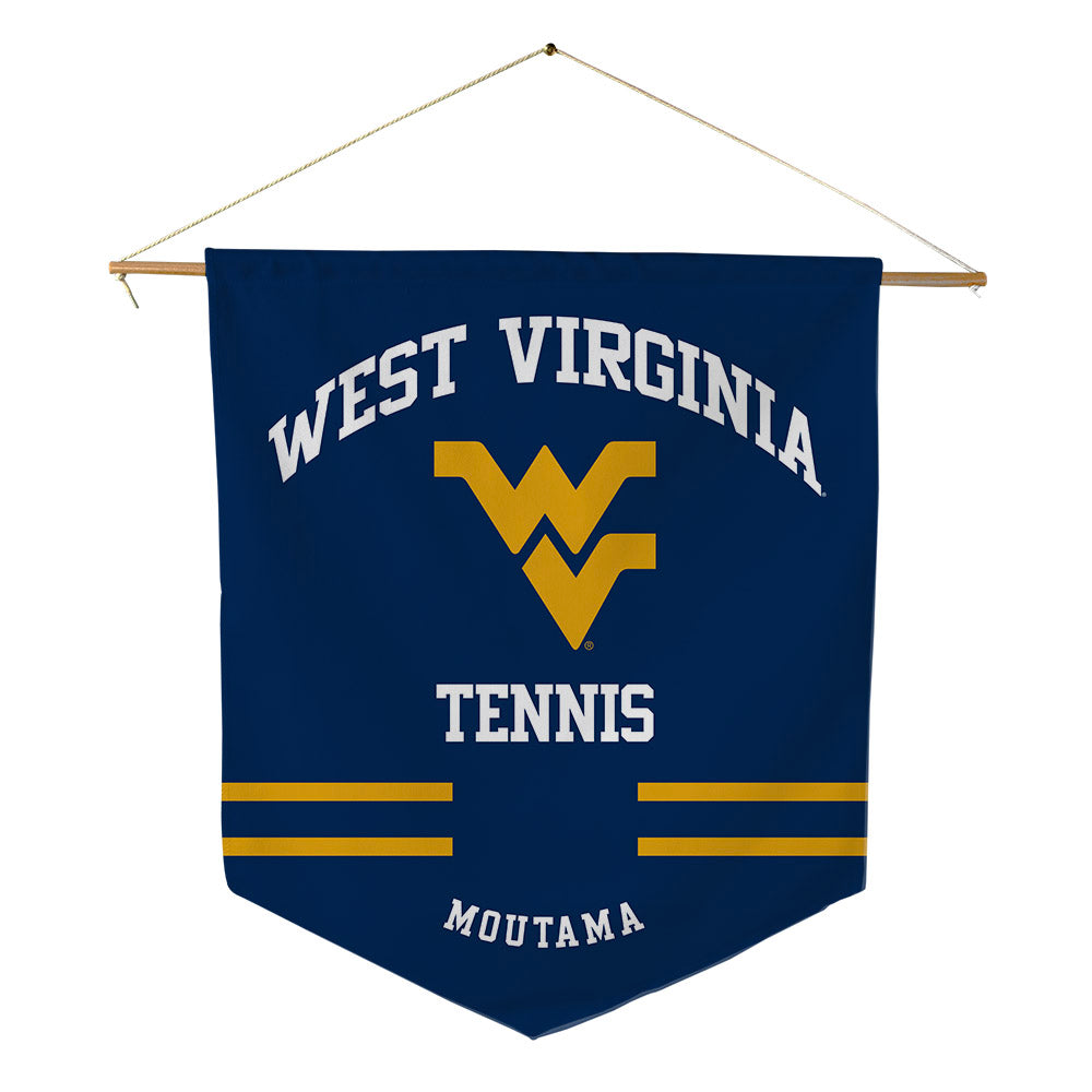 West Virginia - NCAA Women's Tennis : Audrey Moutama - Pennant - 18" x 21"-0