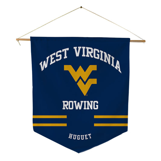 West Virginia - NCAA Women's Rowing : Melisse Huguet - Pennant - 18" x 21"-0
