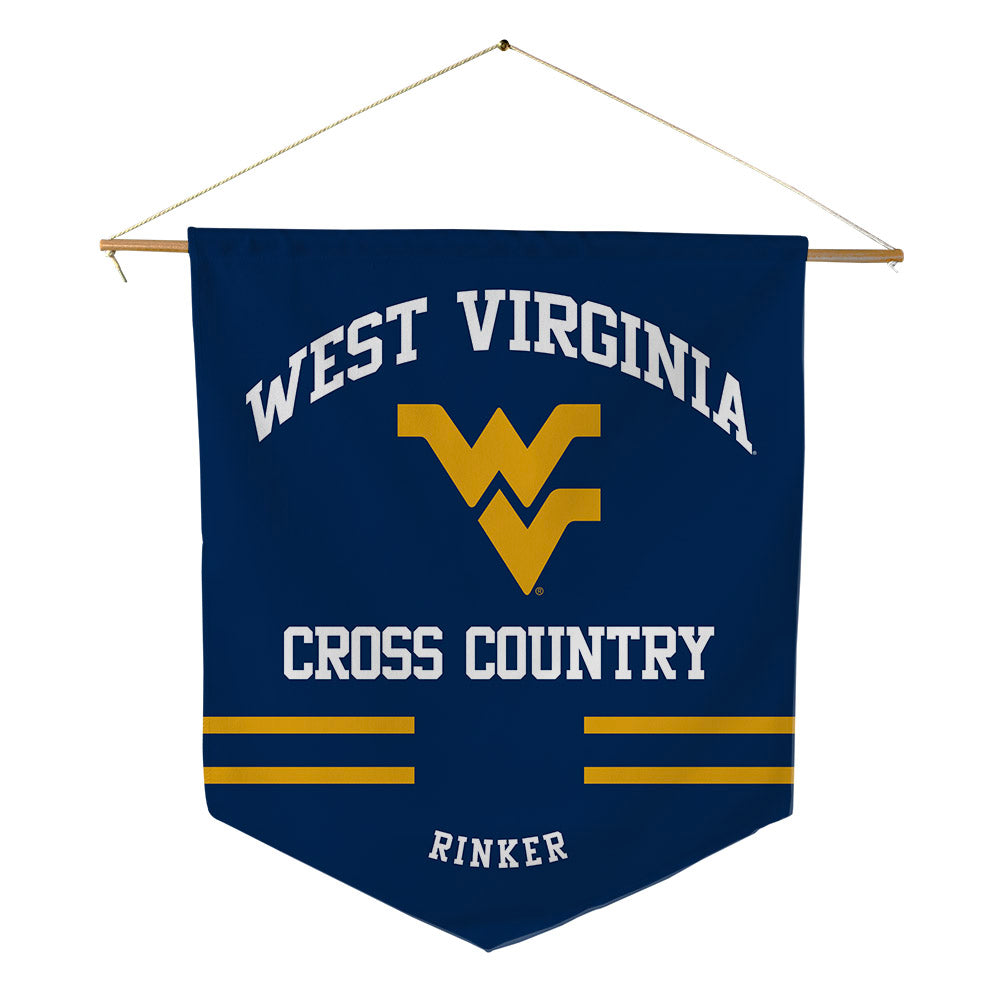 West Virginia - NCAA Women's Cross Country : Eva Rinker - Pennant - 18" x 21"-0