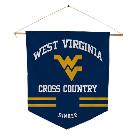 West Virginia - NCAA Women's Cross Country : Eva Rinker - Pennant - 18" x 21"-0