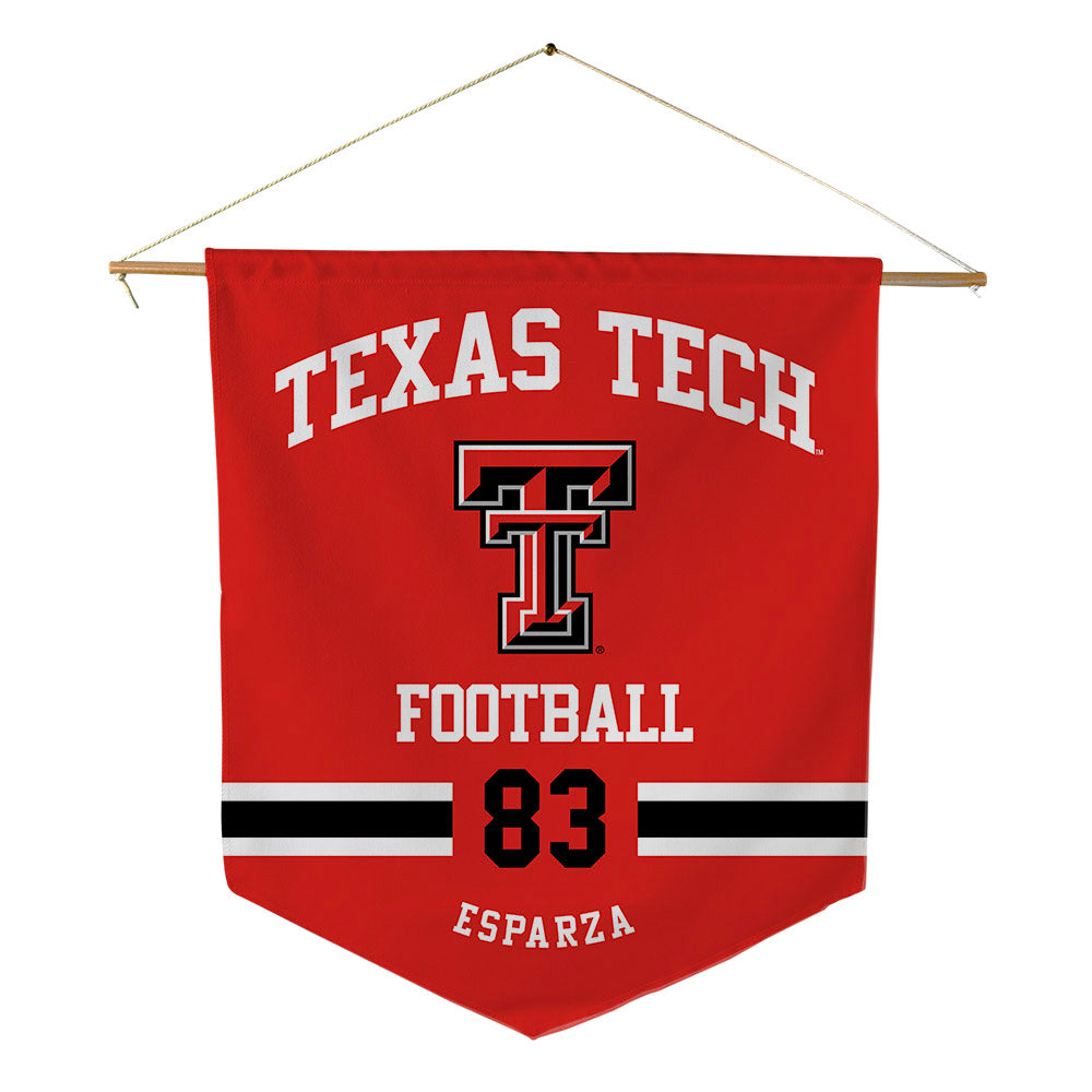 Texas Tech - NCAA Football : Jack Esparza - Pennant - 18" x 21"-0