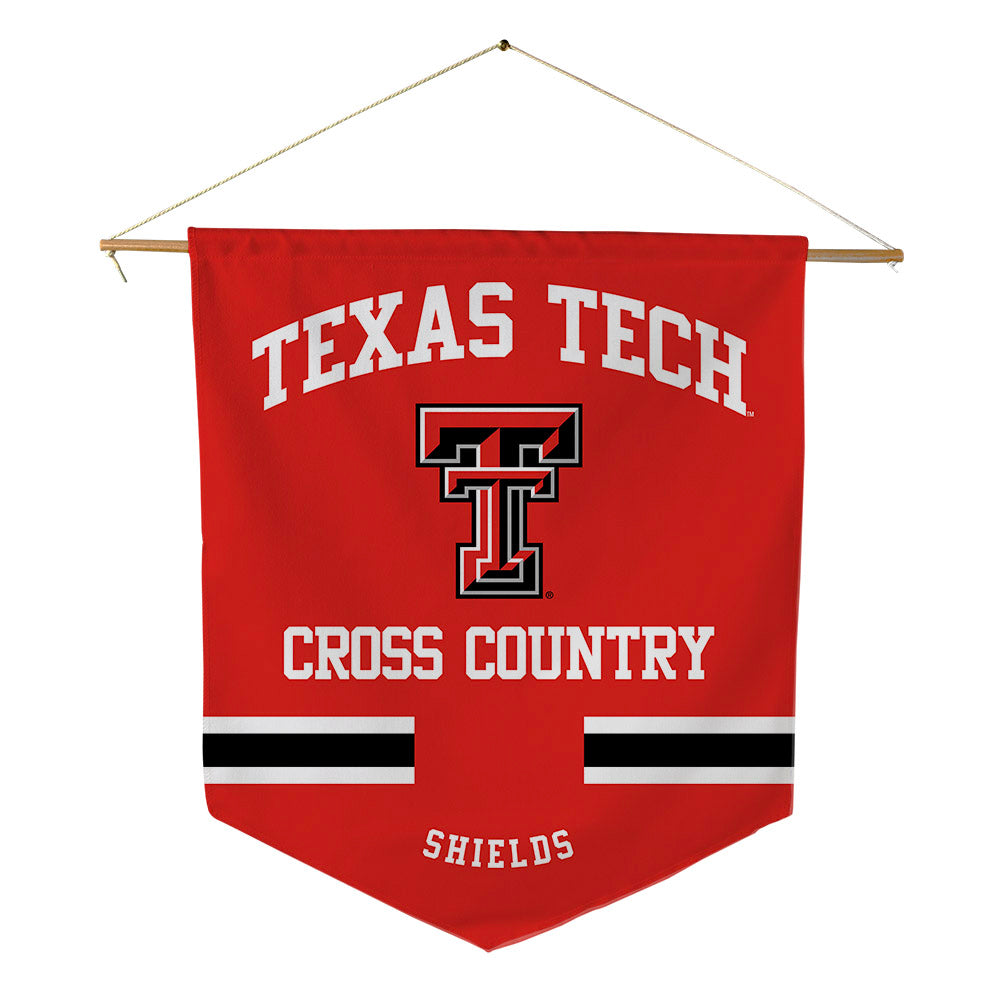 Texas Tech - NCAA Women's Cross Country : Libby Shields - Pennant - 18" x 21"-0
