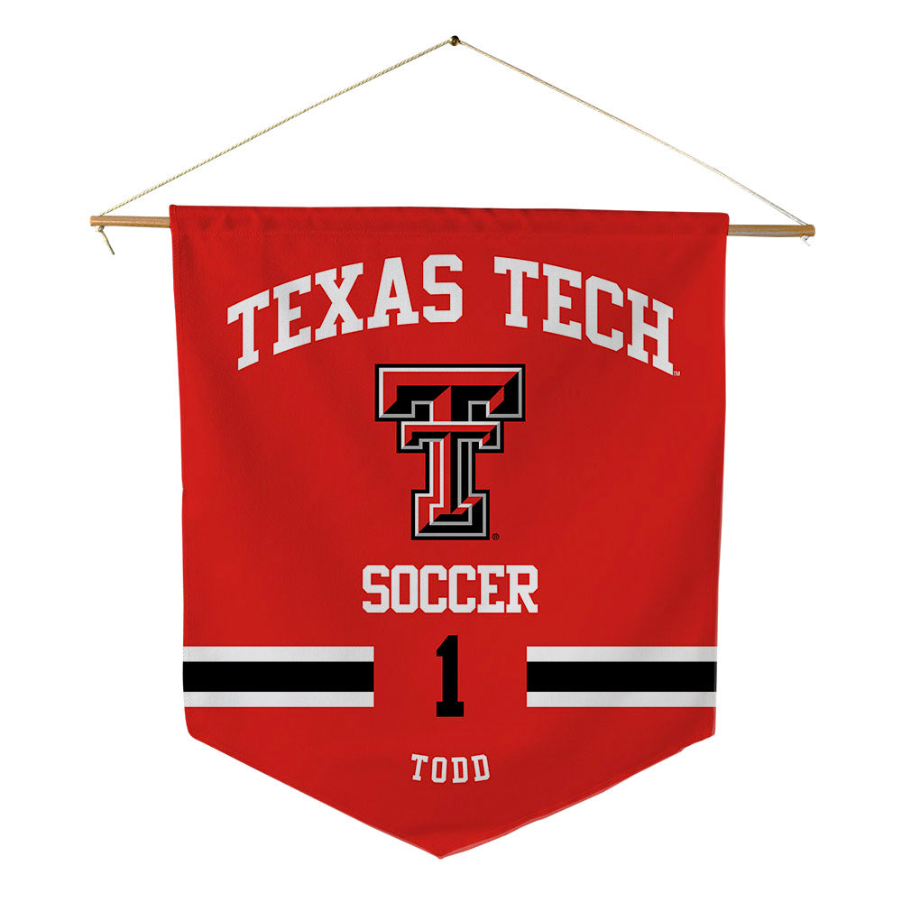 Texas Tech - NCAA Women's Soccer : Adelyn Todd - Pennant - 18" x 21"-0