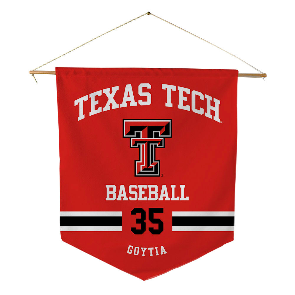 Texas Tech - NCAA Baseball : A.J. Goytia - Pennant - 18" x 21"-0