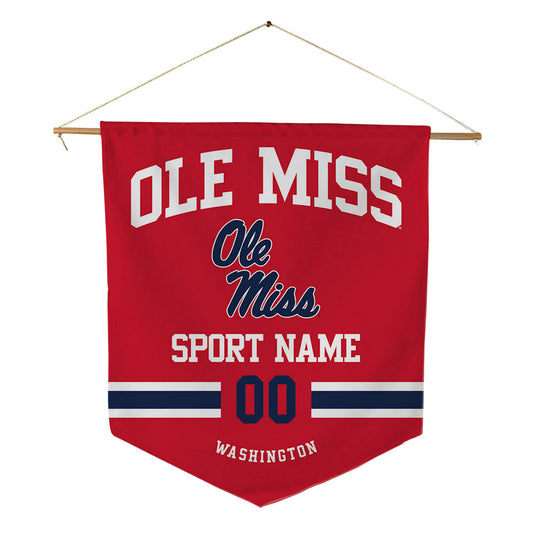 Ole Miss - NCAA Women's Basketball : Doneelah Washington - Pennant - 18" x 21"-0