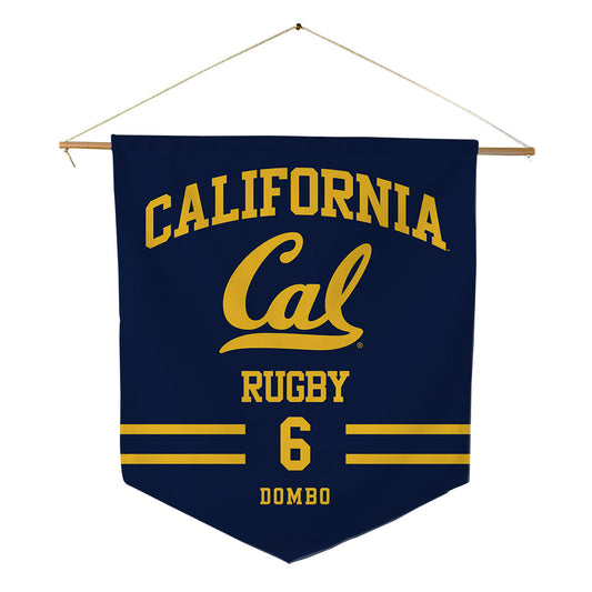UC Berkeley - NCAA Men's Rugby : Steele Dombo - Pennant - 18" x 21"-0