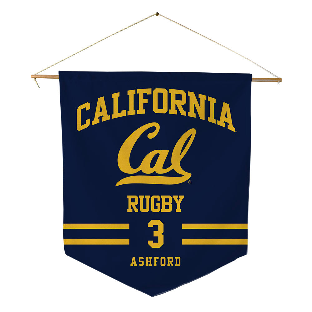 UC Berkeley - NCAA Men's Rugby : Zurich Ashford - Pennant - 18" x 21"-0