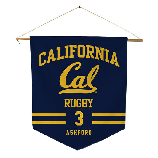 UC Berkeley - NCAA Men's Rugby : Zurich Ashford - Pennant - 18" x 21"-0