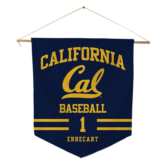 UC Berkeley - NCAA Baseball : Brady Errecart - Pennant - 18" x 21"-0