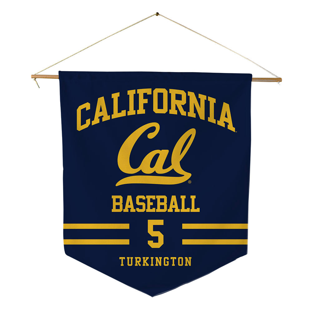 UC Berkeley - NCAA Baseball : Austin Turkington - Pennant - 18" x 21"-0