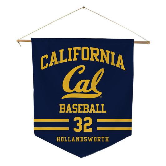 UC Berkeley - NCAA Baseball : Evin Hollandsworth - Pennant - 18" x 21"-0