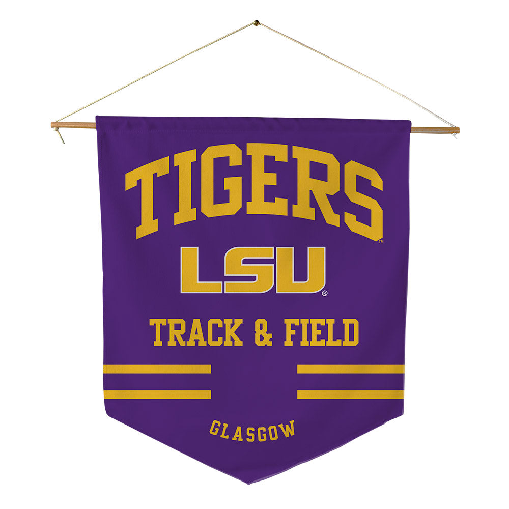 LSU - NCAA Men's Track & Field : Amal Glasgow - Pennant - 18" x 21"-0
