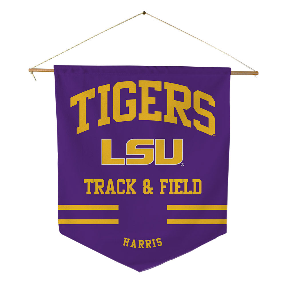 LSU - NCAA Women's Track & Field : Makeriah Harris - Pennant - 18" x 21"-0
