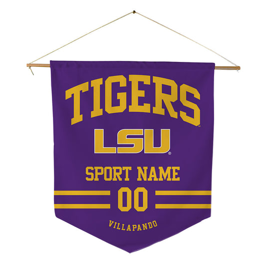 LSU - NCAA Women's Soccer : Ava Villapando - Pennant - 18" x 21"-0