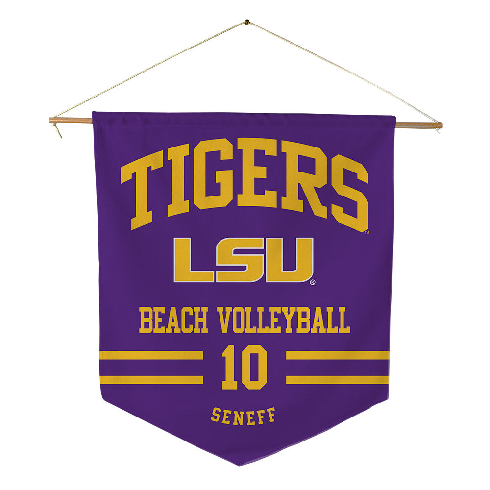 LSU - NCAA Beach Volleyball : Rachel Seneff - Pennant - 18" x 21"-0