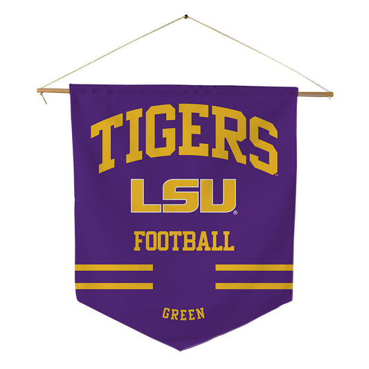 LSU - NCAA Football : Stephiylan Green - Pennant - 18" x 21"-0