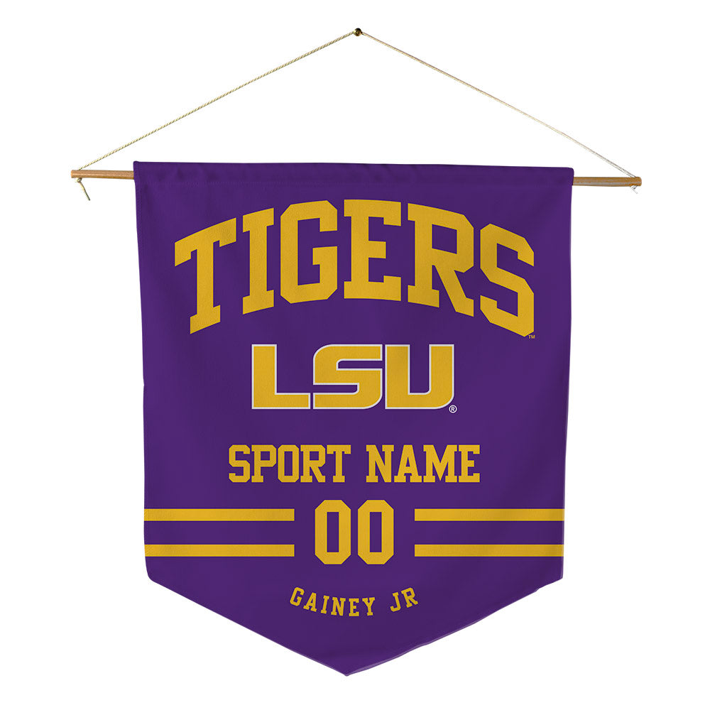 LSU - NCAA Football : Rod Gainey jr - Pennant - 18" x 21"-0