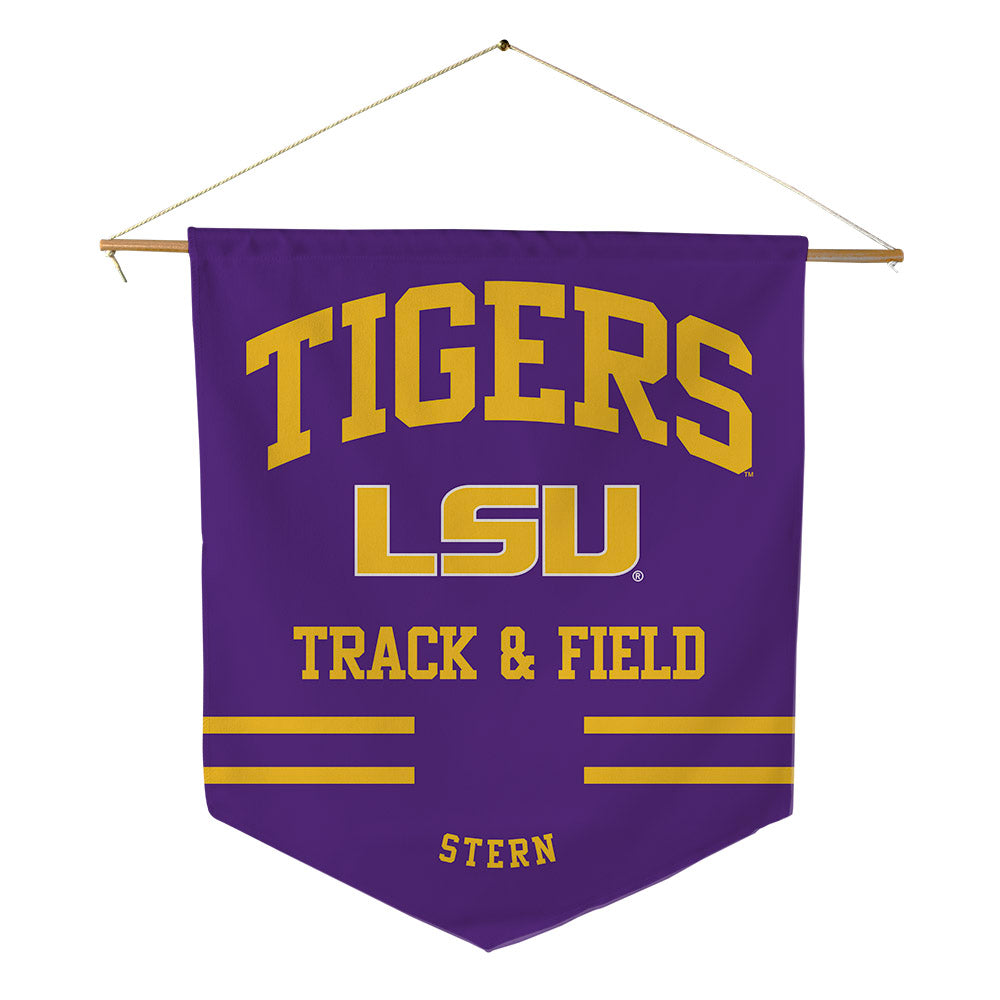 LSU - NCAA Men's Track & Field : Jahiem Stern - Pennant - 18" x 21"-0