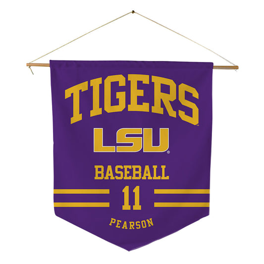 LSU - NCAA Baseball : John Pearson - Pennant - 18" x 21"-0