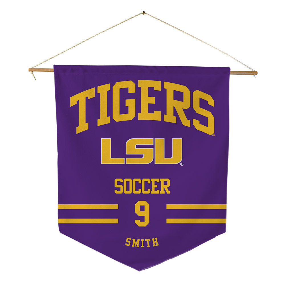 LSU - NCAA Women's Soccer : Amy Smith - Pennant - 18" x 21"-0