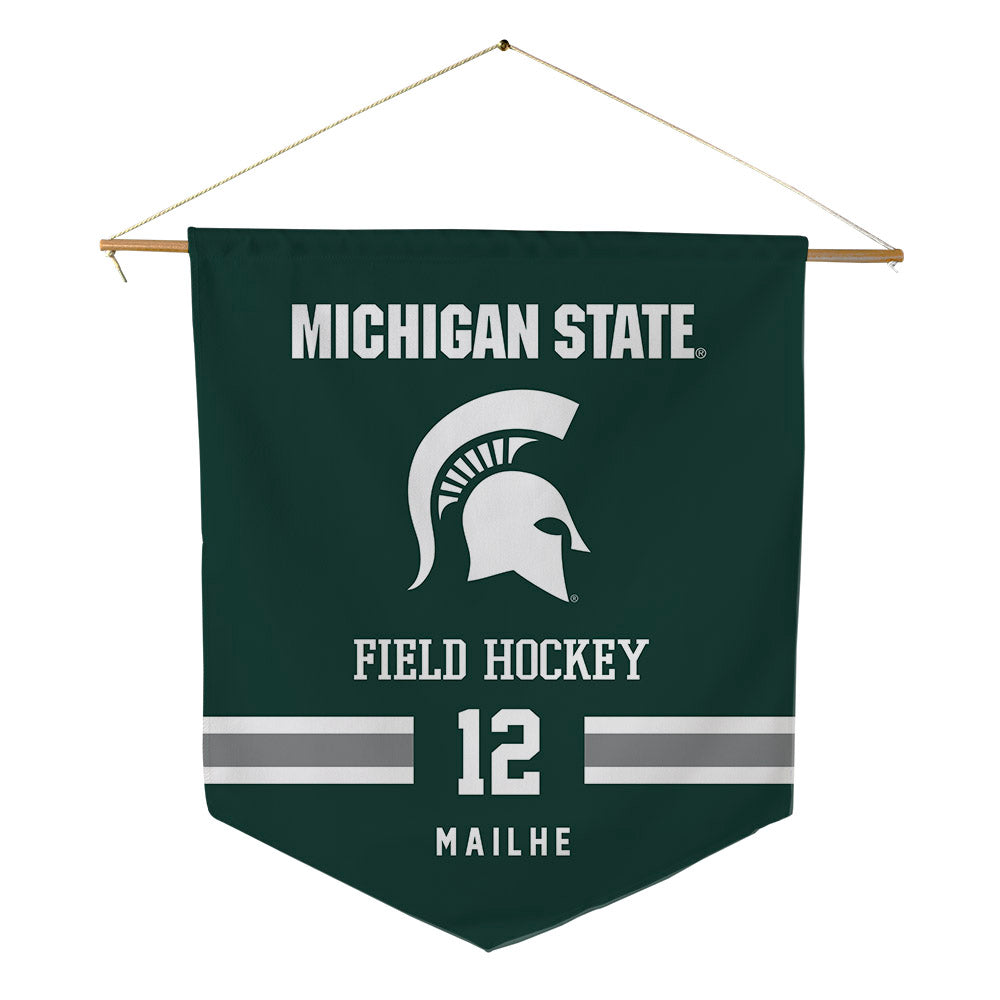 Michigan State - NCAA Women's Field Hockey : Serena Mailhe - Pennant - 18" x 21"-0