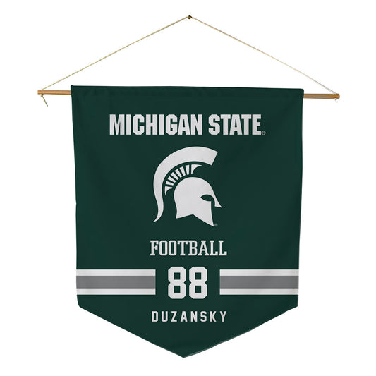 Michigan State - NCAA Football : Nick Duzansky - Pennant - 18" x 21"-0