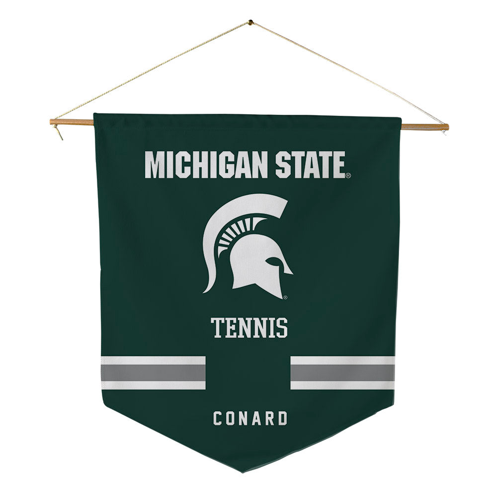 Michigan State - NCAA Women's Tennis : Nicole Conard - Pennant - 18" x 21"-0