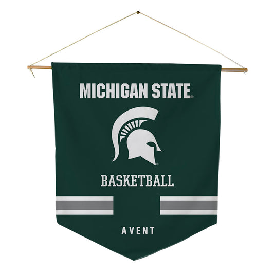 Michigan State - NCAA Men's Basketball : Julius Avent - Pennant - 18" x 21"-0