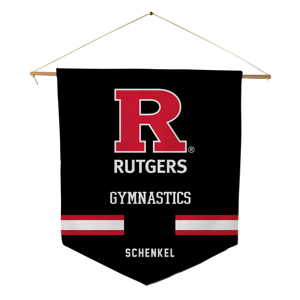Rutgers - NCAA Women's Gymnastics : Reagan Schenkel - Pennant - 18" x 21"-0