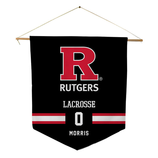Rutgers - NCAA Women's Lacrosse : Madelyn Morris - Pennant - 18" x 21"-0