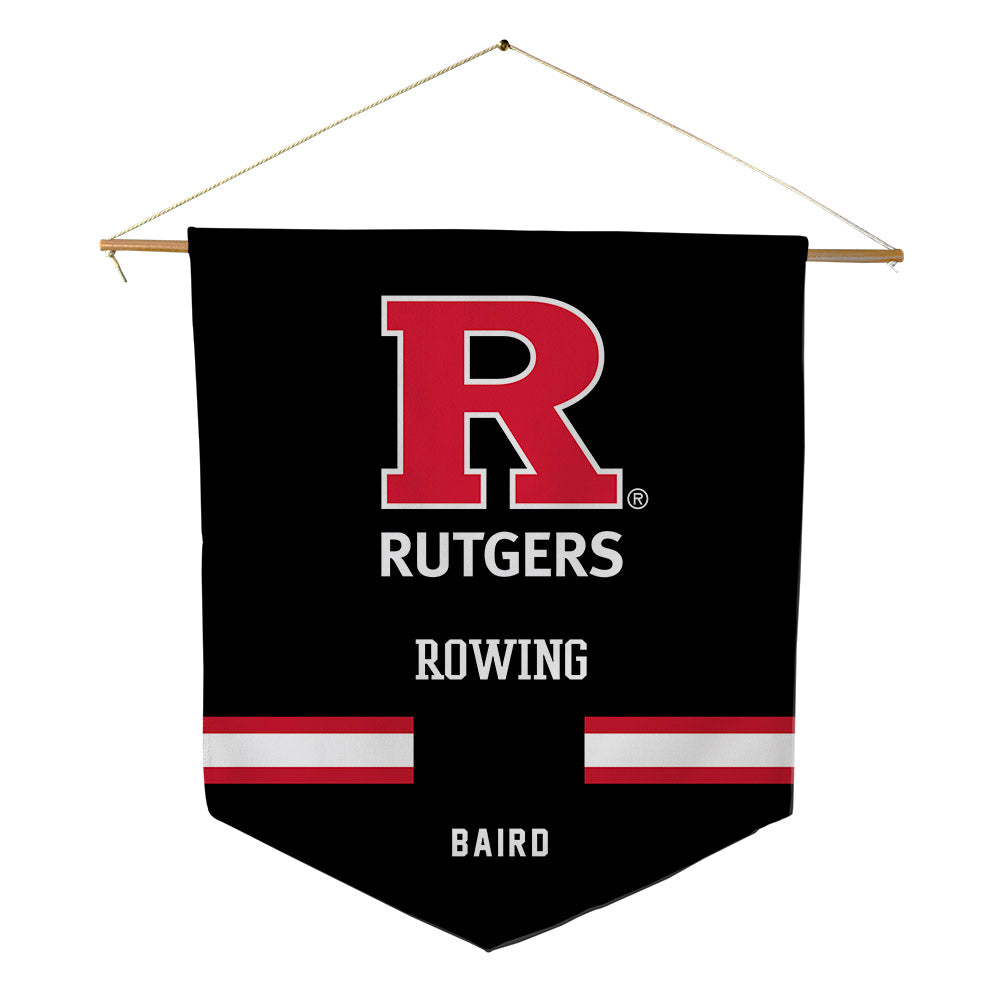 Rutgers - NCAA Women's Rowing : Madeline Baird - Pennant - 18" x 21"-0