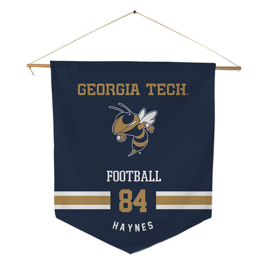 Georgia Tech - NCAA Football : Evan Haynes - Pennant - 18" x 21"-0