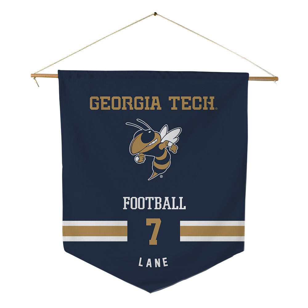 Georgia Tech - NCAA Football : Chase Lane - Pennant - 18" x 21"-0
