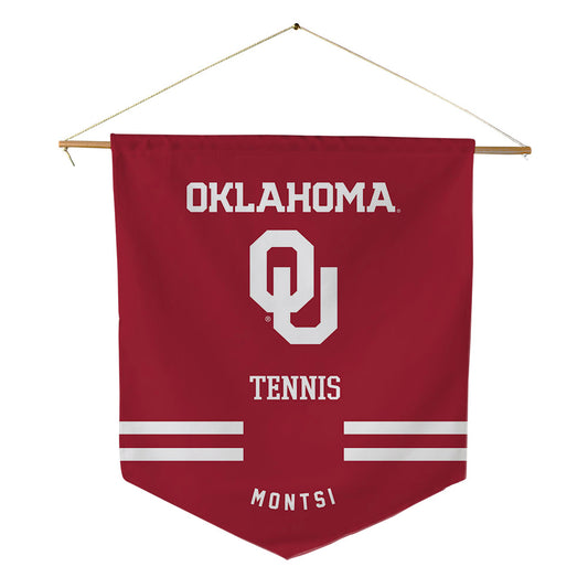 Oklahoma - NCAA Men's Tennis : Kholo Montsi - Pennant - 18" x 21"-0